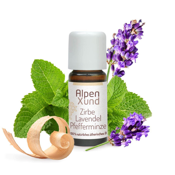 AlpenXund Ätherisches Öl Zirbe / Lavendel / Pfefferminze